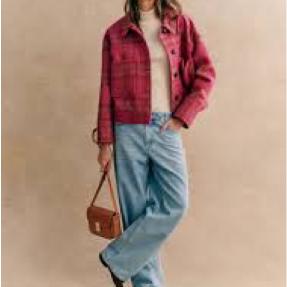 Sezane Esteban wool jacket.